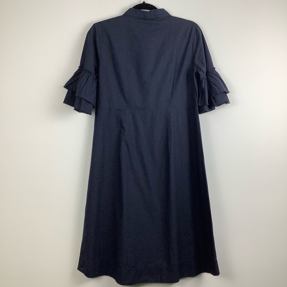 Princess Goes Hollywood Button Down Dress in Blue - Picture 3 of 5